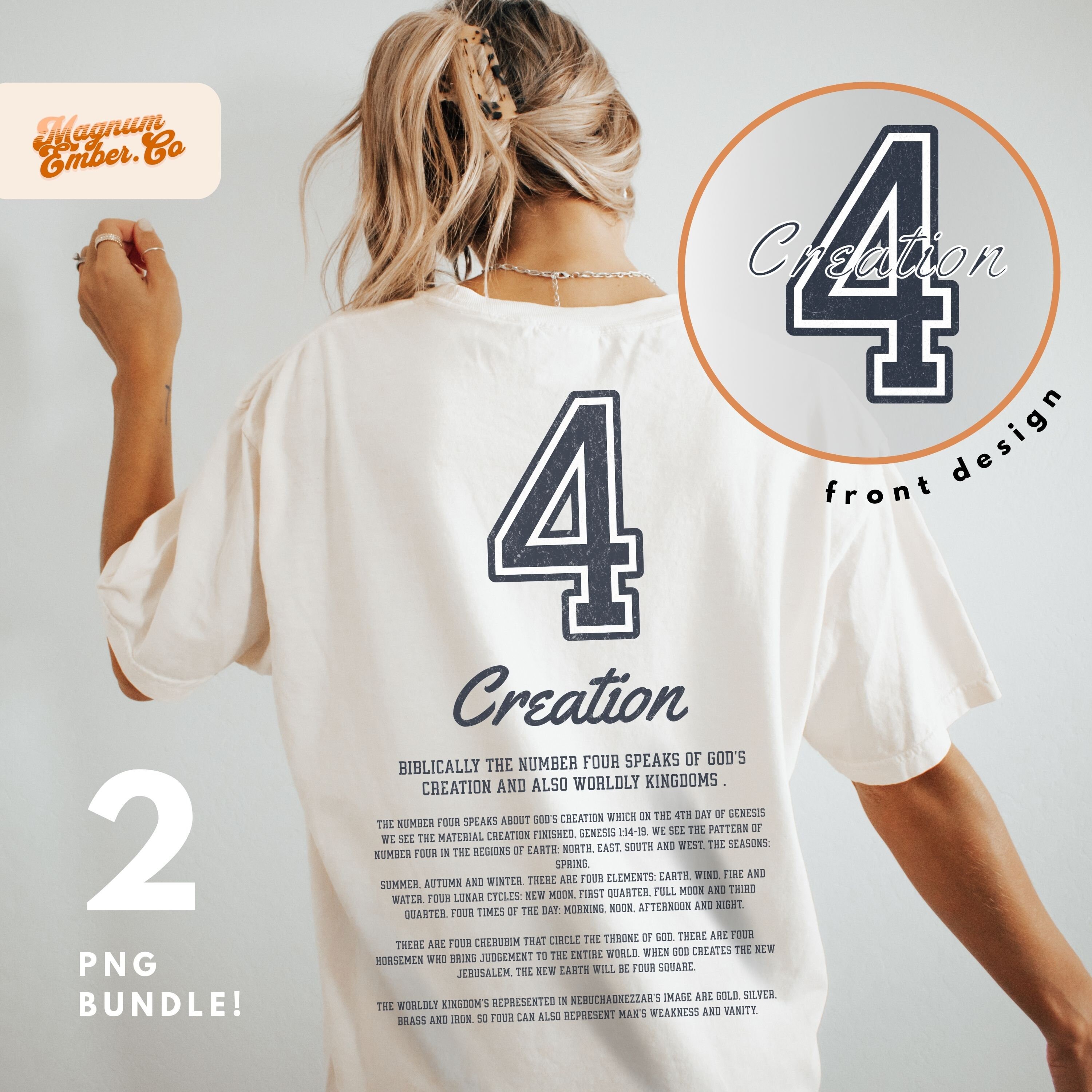 God Speaks In Numbers 3-4 Christian PNG - Scripture Collage (Digital Download)