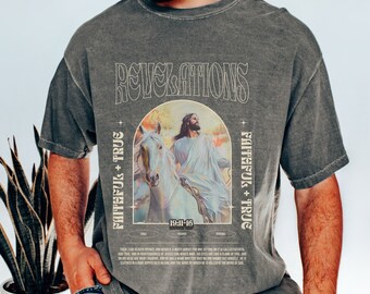 Revelations Men's Powerful Bible DUO PNG, Christian Bible Designs for Sublimation, Popular png Files, Vintage Jesus Shirt Design