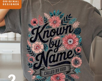 New Year 2026, Known By Name PNG Duo, Christian New Year png, Trending Christian png T-shirt Sublimation