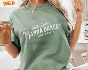 Christian Manna Bakery PNG: Vintage Jesus Shirt Designs (Digital Download)