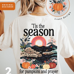 PNG cristiano per l'autunno, PNG con sublimazione delle Scritture, PNG religioso di tendenza con zucca (download digitale) immagine 1