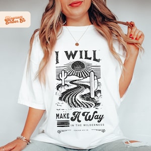 I Will Make A Way PNG: Christian Sublimation Design (Digital Download)