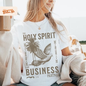 Christian Entrepreneur PNG Duo: Holy Spirit Business Partner (Sublimation Design)