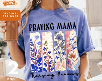 Praying Mama PNG Bundle: Christian Mom Sublimation Designs (Digital Download)