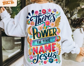 Christian Mom PNG: There Is Power In The Name of Jesus (Digital Download)