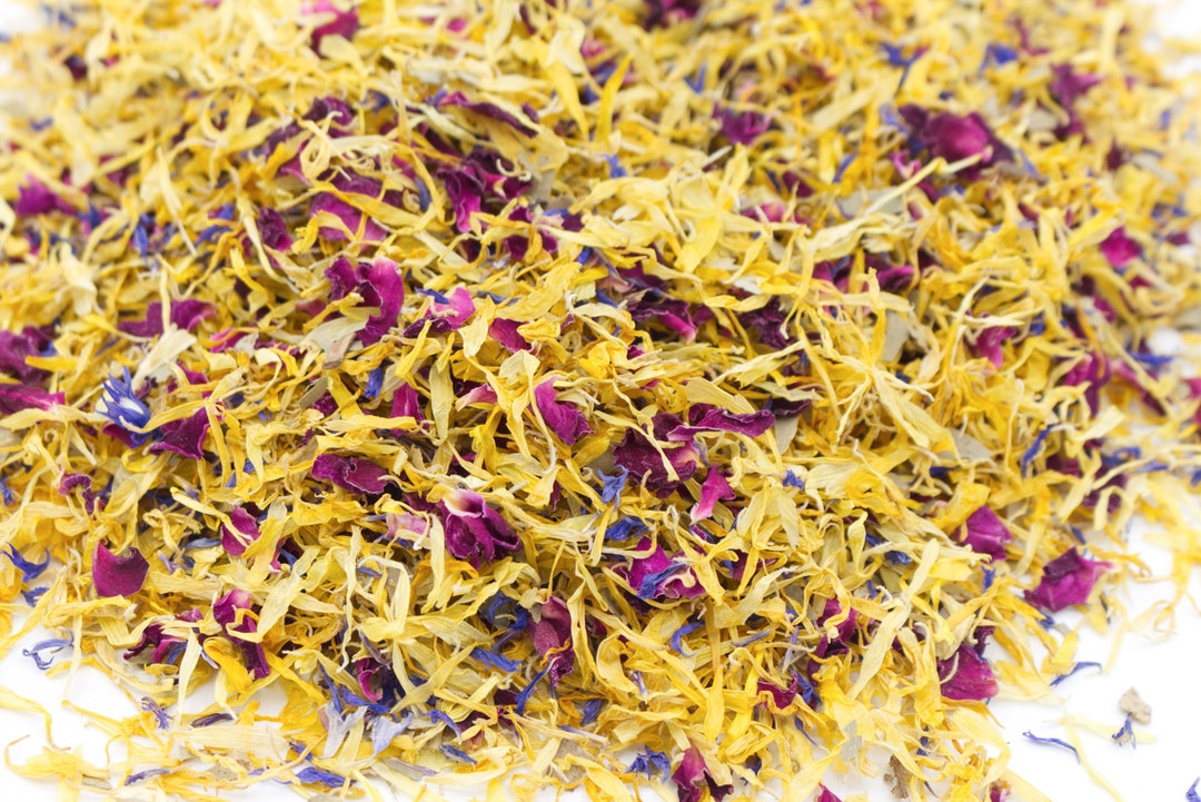 Dried Flower Confetti Flower Child Etsy