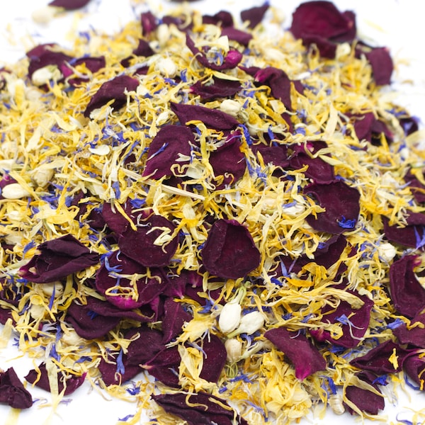 Dried flower confetti- Burgundy