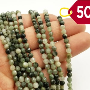 Deep Green Sea Sediment Imperial Jasper Beads Grade AAA Gemstone Round Loose Beads 4MM Bulk Lot Options, PRP004