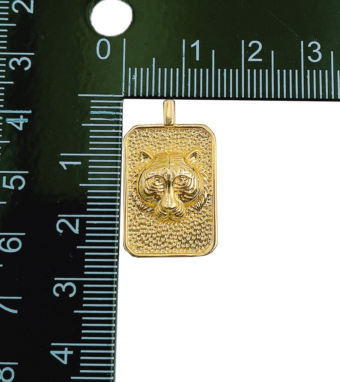 18Kゴールドフィルドタグ エースオブハートチャーム  ゴールドメダリオン、エースオブハートペンダントネックレスチャーム、ゴールドタグタイガーチャーム、CP1281 - Etsy 日本
