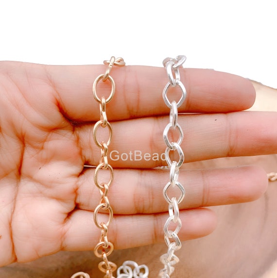 CH150, 4mm Curb Chain - Per Foot CH150, 4mm Curb Chain - Per Foot