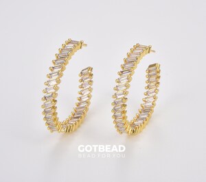 Lot De 10 Paires De Boucles D'oreilles En Acier Chirurgical Doré/argenté - Dos Plat 20G (0,8 Mm), Longueur Tige 6 Mm, Pour Cartilage, Tragus, Conch