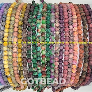 Cuentas De Piedras Preciosas De Piedra Lunar Natural De Alta