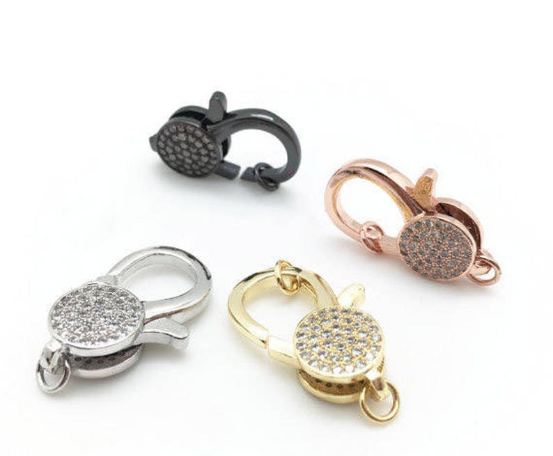 24k gold lobster clasp