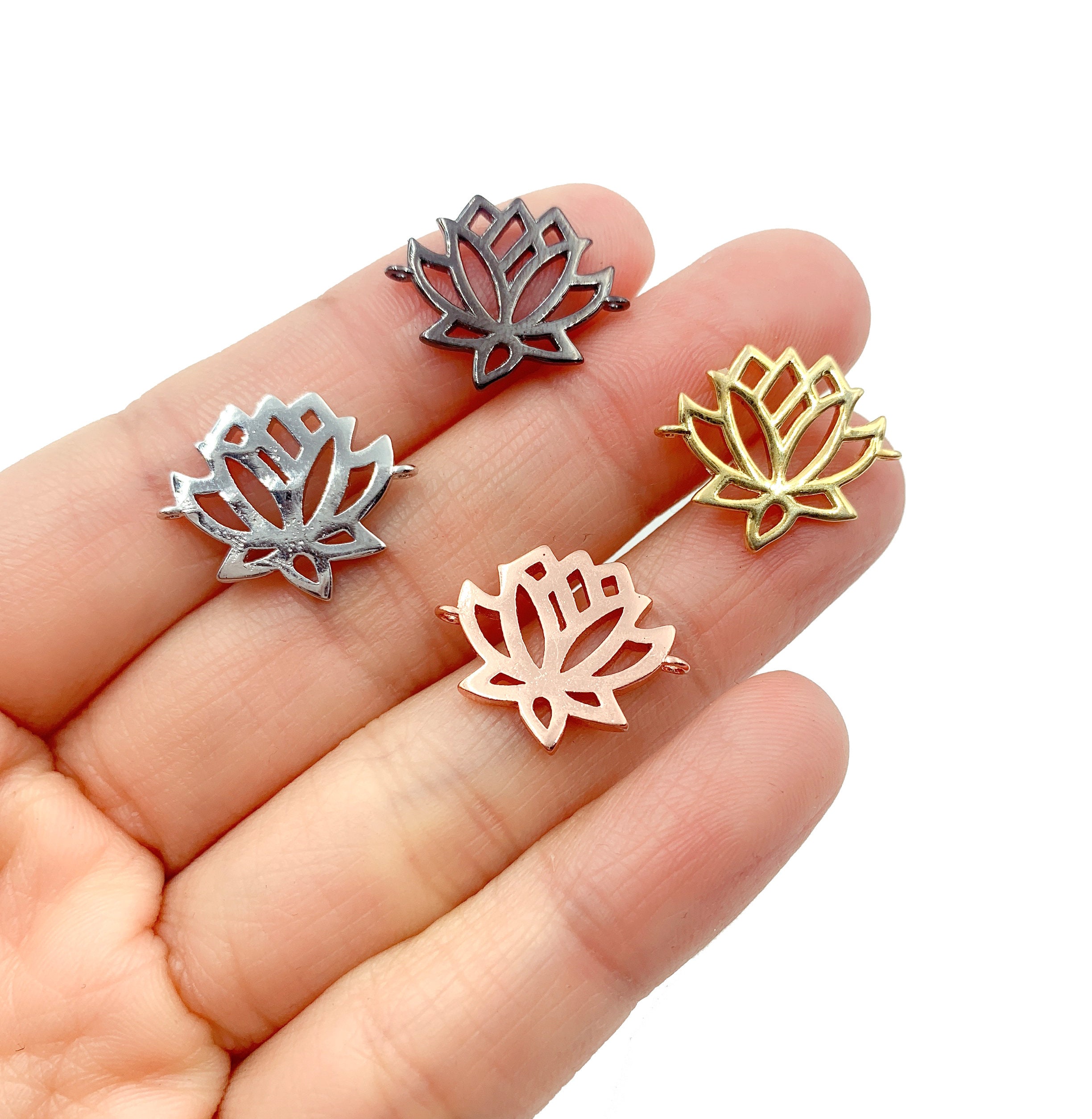 84 Pièces Breloques Et Connecteurs Pour Fabrication De Bijoux - 14 Styles Fleur Vintage En Alliage - Couleur Argent Et Bronze Vieilli