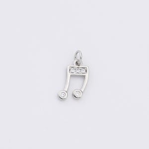 24K Gold Filled Music Note, Music Note Charm, Music Note Pendant, Gold ...