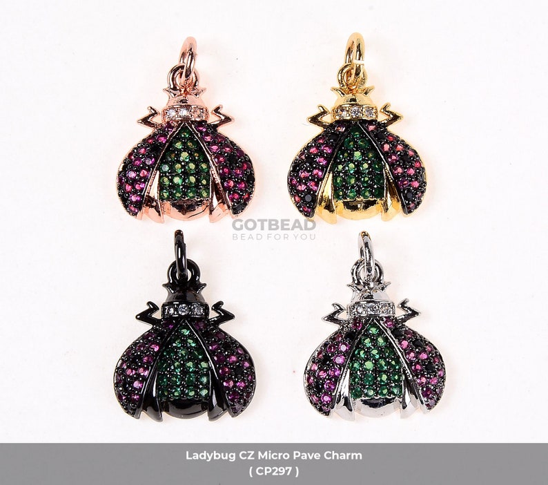 Gold Filled Cubic Zirconia Micro Pave Insect Inspired Spider - Etsy
