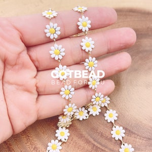 daisy♡14kgf Amazon.com: KECHO 14k Gold Daisy Necklace for Women Solid