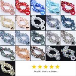 Cylinder Shape 8mm Shiny Colorful Faceted Crystal Glass Loose Beads For Jewelry Making DIY Crafts Findings 14-20&quot; Strand ORG224