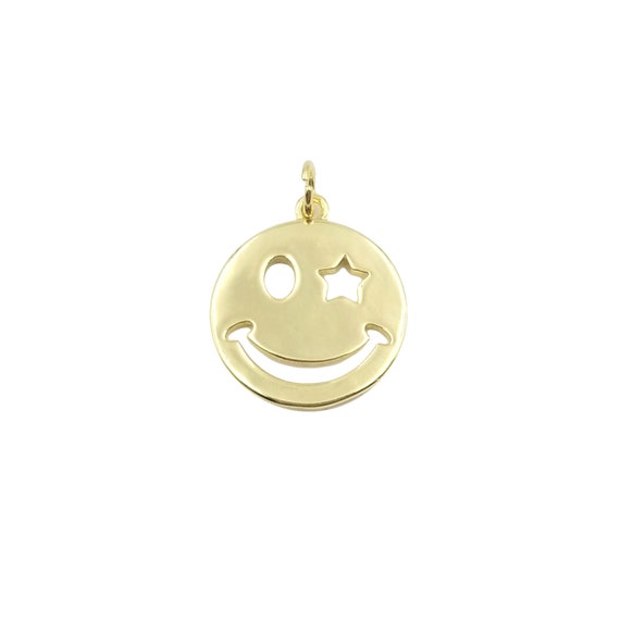 AMBUSH SMILEY CHARM NECLACE ゴールド 14K Gold Smiley Face Necklace | MIMOSA Handcrafted