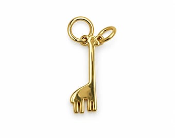 Gold Filled Giraffe Connector, Animal Jewelry Link, Giraffe Charm Connector for DIY Necklace and Bracelet Making, Jewelry Supply, CN523