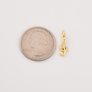 Gold Filled Music Note Charm, Treble Clef Pendant for DIY Necklace Bracelet Jewelry Making, Gift for Musician or Music Lover, CP2289