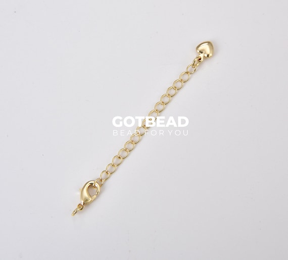 Gold Filled Chain Extender for Necklace Bracelet Supply Component