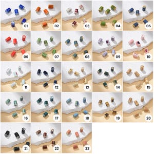 Perles tubulaires en céramique pour la fabrication de bijoux, perles en macramé de forme cylindrique, grand trou d&#39;espacement, grosses perles d&#39;argile en vrac couleurs uniques 11 x 7 mm, ORG251