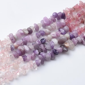 Natural Irregularity Mix Gemstone Freeform Chip Nugget Beads Healing Energy Loose Beads DIY Jewelry Making for Necklace 15.5&quot; Strand GRN546