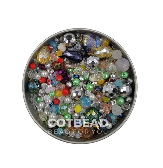 Bag of Crystal Approx 40gram per Bag Genuine Mix Beads On A Etsy