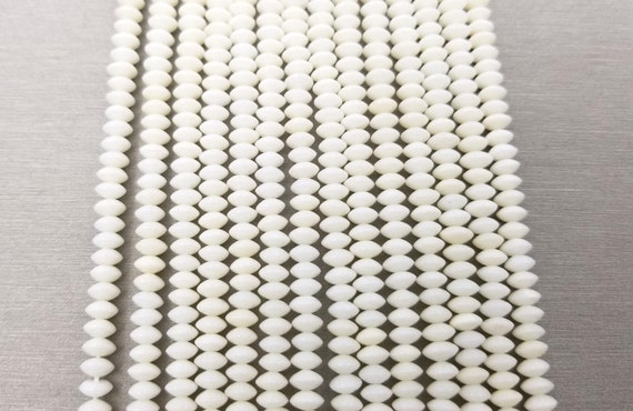 Perline Rotonde Lisce Di Corallo Fossile Di Qualità AAA Genuina Pietra Preziosa 15 "filo 6mm 8mm Pietre Preziose Rotonde - Italia - Foto 2