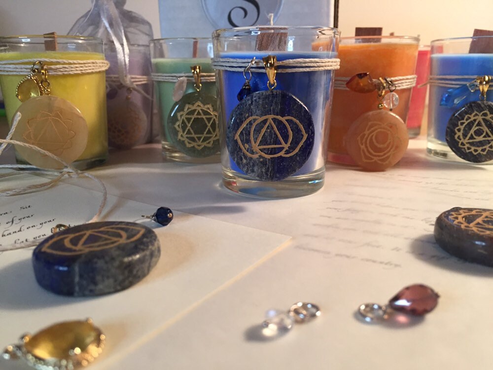 Third Eye Chakra Meditation Candle