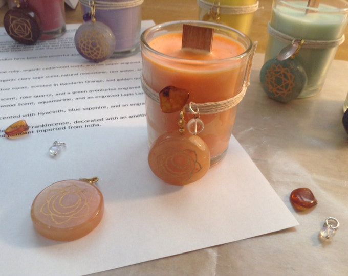 Sacral Chakra Meditation Candles