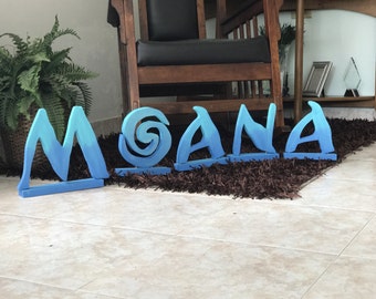 Nombre personalizado de Moana