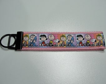 Peanuts Snoopy Keyfob Strap or Keychain - Purse or Wallet Strap