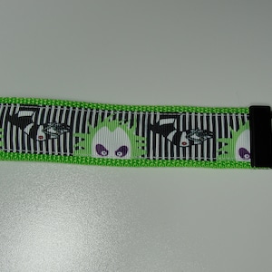 Beetlejuice Keyfob Strap or Keychain - Purse or Wallet Strap