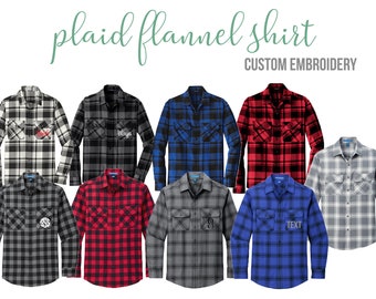 NEW COLORS Oversized Bridesmaids Flannel Shirts, Get Ready, Bridal Party, Plaid Flannel Shirts, Button Up Shirt, Sorority Flannel, Wedding