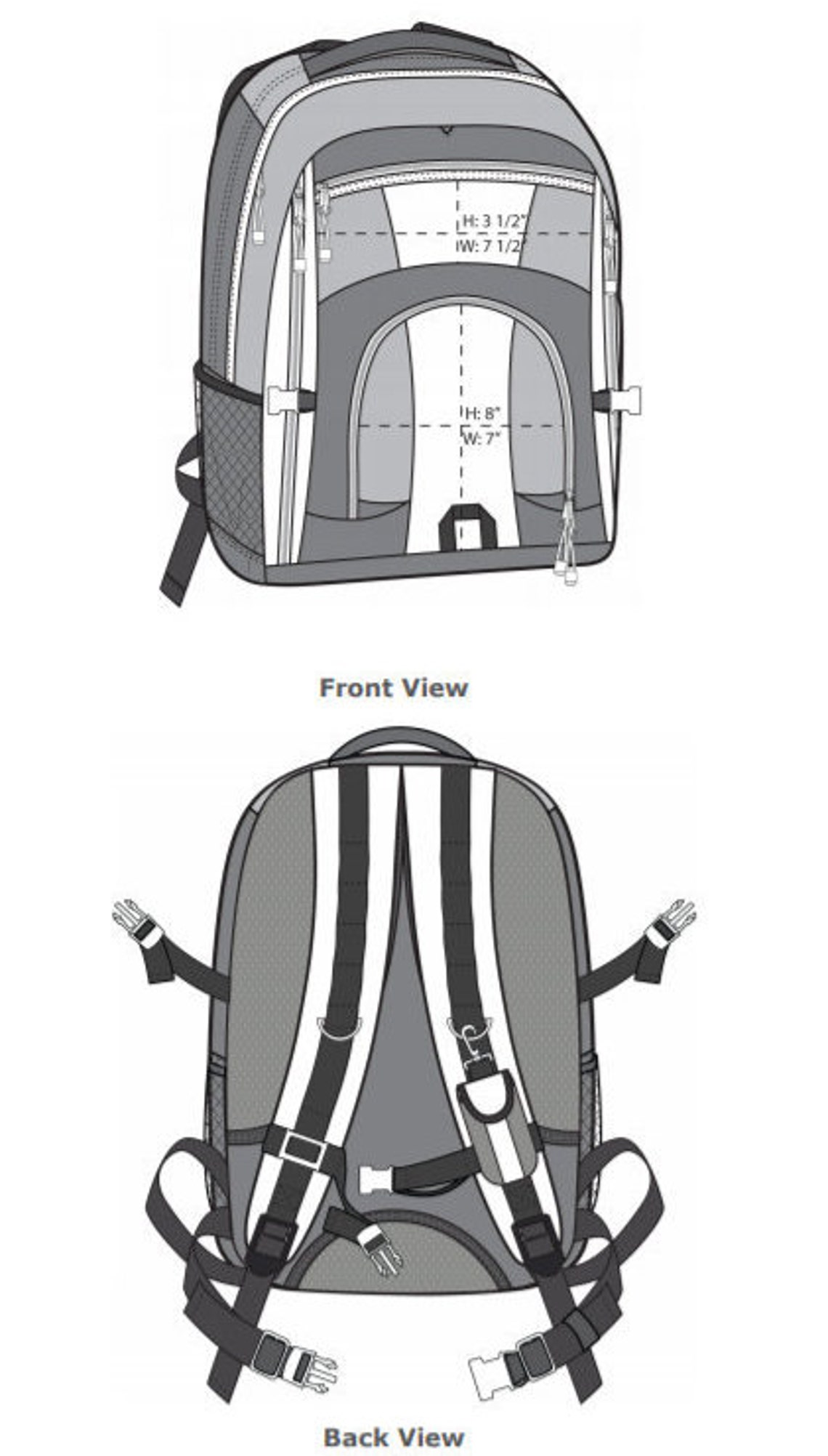 Custom Embroidery Urban Backpack School Backpack Monogrammed Etsy