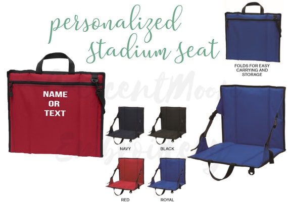 Custom Stadium Seat Cushions, Custom Bleacher Seats