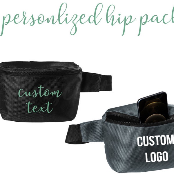 Custom Fanny Pack Logo Etsy