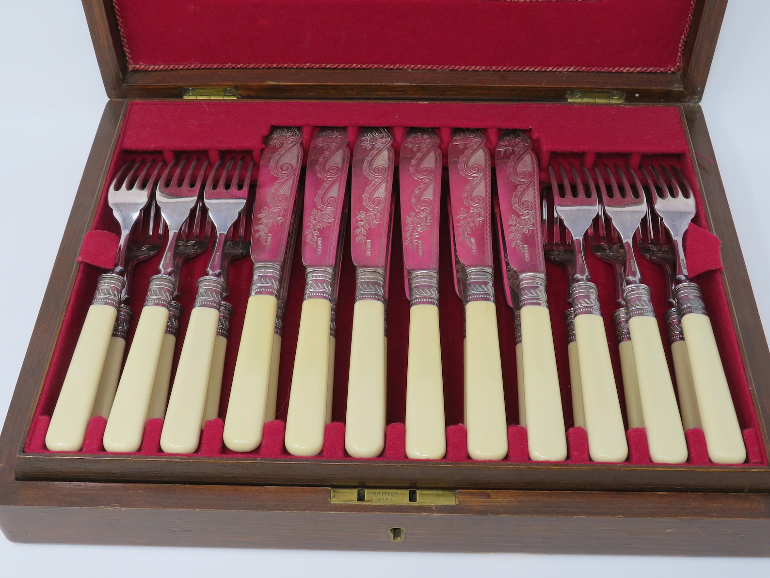 Antique James Dixon & Son Ornate Fish Knife and Fork Set in Etsy