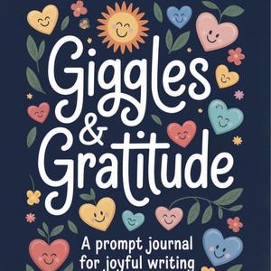 Kindle Scribe Writing Prompt Journal | 365 Giggles & Gratitude Funny Prompts | Digital PDF for reMarkable e-Ink Tablets Daily Journal