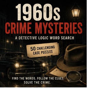 Crime Puzzle Book, 50 Logic Deduction Puzzles for Adults, Printable Detective Game, Difficult Brain Teaser PDF