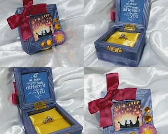 mickey mouse engagement ring box