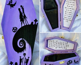 nightmare before christmas engagement ring box
