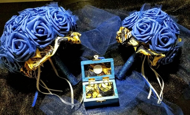 Dr Who 11th Doctor Van Gogh inspired Ringbox~Galifreyan writes You are loved by so many /& so much and by no one more than me ~ River Song