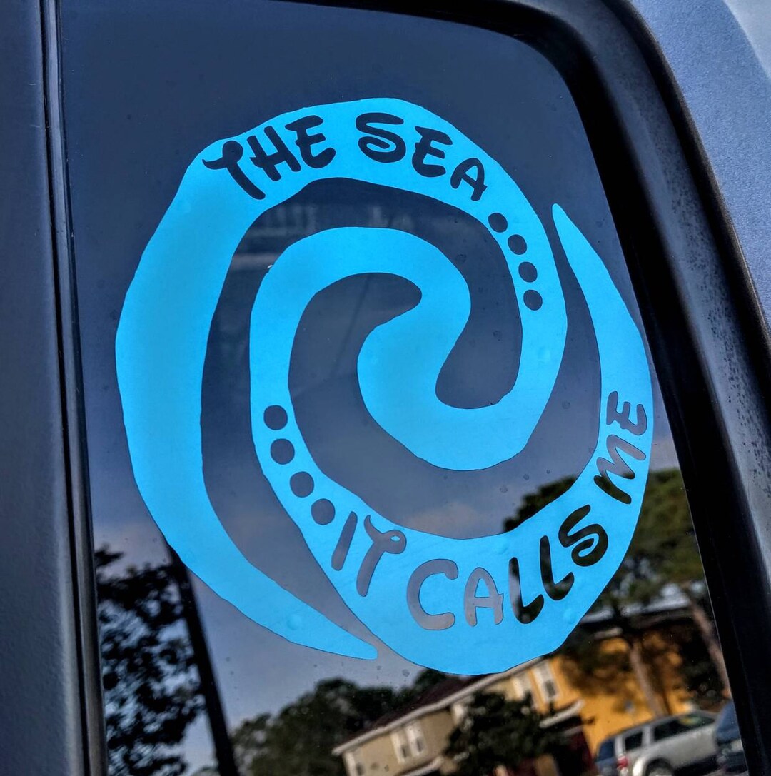 Disneys Moana Inspired Vinyl Decal for Yeti/car/tablet/laptop ...