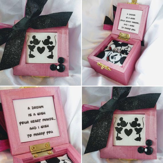 disney engagement ring box