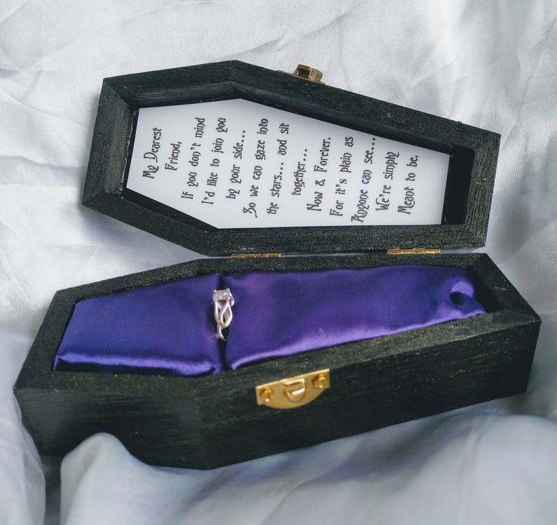 nightmare before christmas coffin box