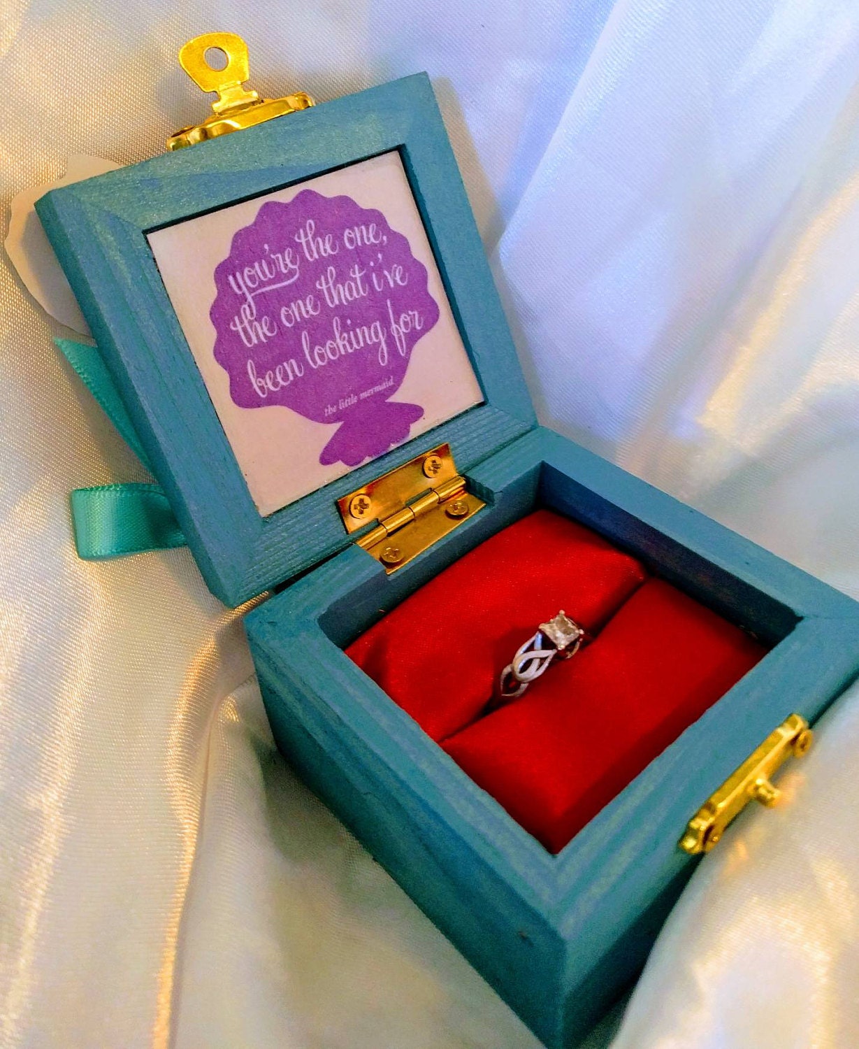 Disney engagement shop ring boxes