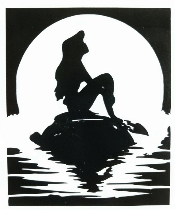 Free Free 297 Little Mermaid Svg Black And White SVG PNG EPS DXF File